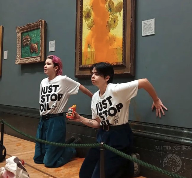 Climate Activists Tire Of Gluing Themselves To Things - Now Want To Destroy Priceless Art Works To Shock You Into Submission